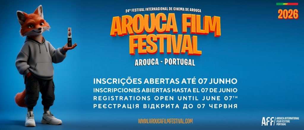 Inscrições Abertas Arouca Film Festival 2026